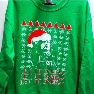 GOT Game of Thrones Jon Snow Christmas holiday sweatshirt mens medium unisex